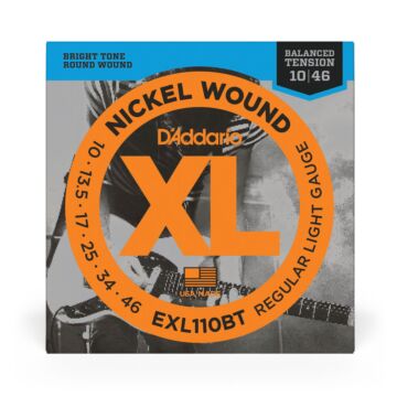 Encordoamento Guitarra 10-46 D Addario XL Nickel EXL110-BT 1