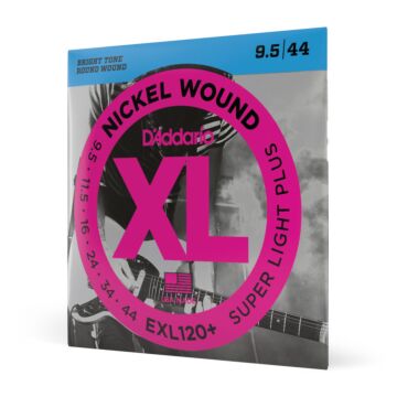Encordoamento Guitarra 9.5-44 D Addario XL Nickel EXL120+ 1