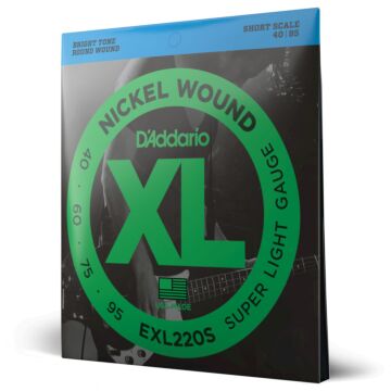 Encordoamento Baixo 4C 40-95 D Addario XL Nickel EXL220S 1