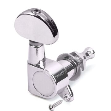 Tarraxa Guitarra Blindada Cromada 3x3 Spirit J03-CR-R3L3 1