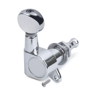 Tarraxa Para Guitarra Blindada Cromada R6 Spirit J05-CR-R6 1