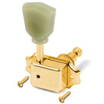 Tarraxa Guitarra Dourada 3x3 Tulipa Spirit J44-GD-R3L3 1