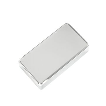 Capa Captador Humbucker Cromada (2 Peças) Spirit LPCD CR 1