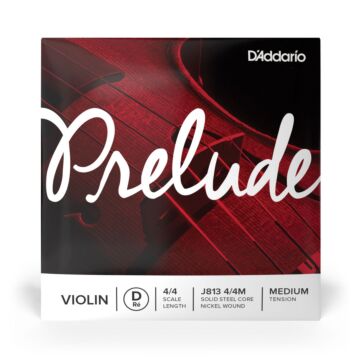 Corda Avulsa Para Violino RÉ D Addario Prelude J813 4/4M 1