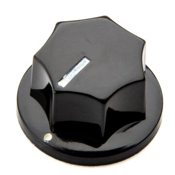 Knob Plástico Instrumentos Preto (3 Unidades) Spirit KJB-S 1