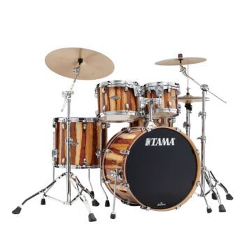 Bateria Shell Pack (4 tambores) Bumbo 22 (Caramel Aurora) Tama Starclassic Performer MBS42S-CAR 1