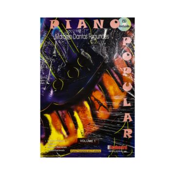 Metodo Piano Popular Vol 1 com CD Marcelo Dantas Fagundes 1