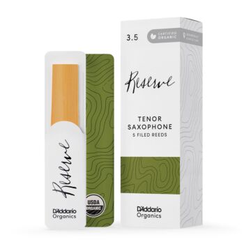 Palheta Sax Tenor 3.5 (5 Peças) DAddario Organic Reserve 1