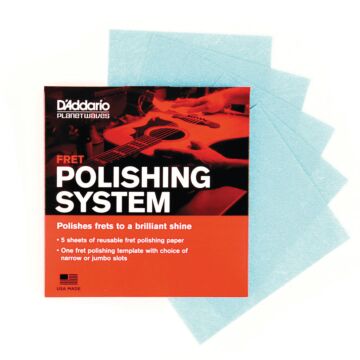 Flanela Para Polimento Trastes (5 Unidades) D Addario PW-FRP 1