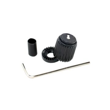 Knob Plástico Pequeno D Addario LokNob PW-LNS-01B 1