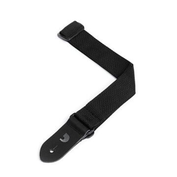 Correia Ukulele Polipropileno Preta DAddario PWSUKE300 1