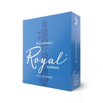 Palheta Clarineta Bb 1.0 (10 Peças) D Addario Royal RCB1010 1