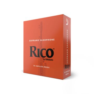 Palheta Sax Soprano 3.0 (10 Unidades) D Addario Rico RIA1030 1