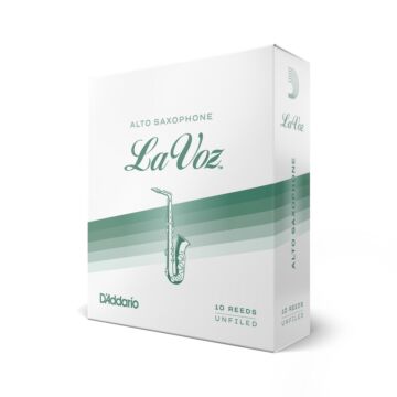 Palheta Sax Alto M/S (10 Unidades) D Addario La Voz RJC10MS 1