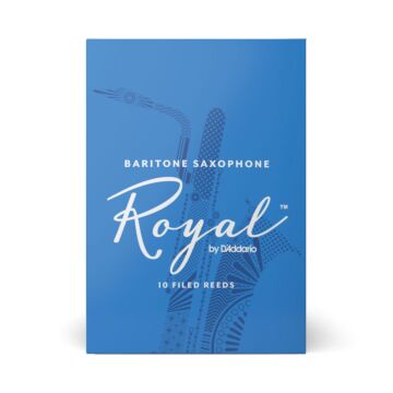Palheta Sax Barítono 2.5 (10 Peças) D Addario Royal RLB1025 1