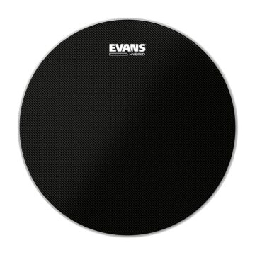Pele Para Caixa Marcial 14' Preta Evans Hybrid SB14MHB 1