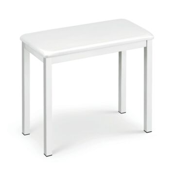 Banco para Piano Saty BPD-20 Branco