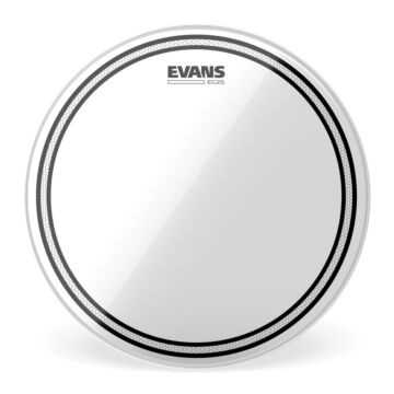 Pele Batedeira Caixa/Tom 12 Evans EC2S Transparente TT12EC2S 1