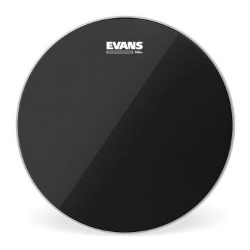 Pele Batedeira Caixa E Surdo 16' Evans Black Chrome TT16CHR 1