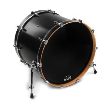 Pele Resposta Para Bumbo 20' Preta Uno By Evans EQ3 UBD20RB 1