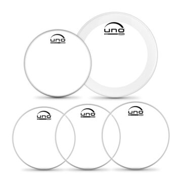 Kit De Peles Fusion Uno By Evans G2 Transparente UPG2CLF18 1