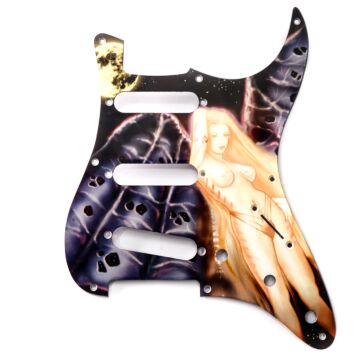 Escudo Para Guitarra Am Strat SSS Galaxy Girl Spirit 090-GG 1
