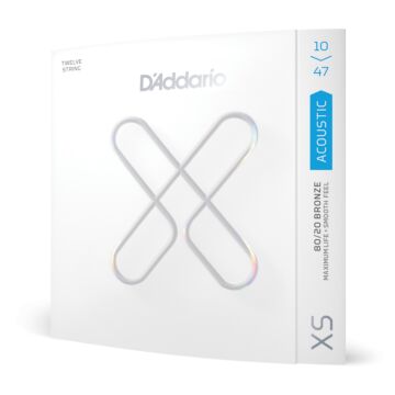 Encordoamento Violão Revestido D Addario 80/20 XSABR1047-12 1