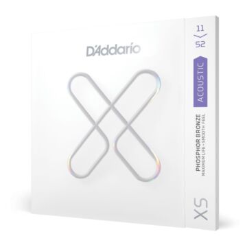 Encordoamento Violão Aço Revestido 11-52 D Addario XSAPB1152 1