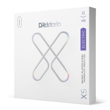 Encordoamento Guitarra Revestido 11-49 (3 Jogos) DAddario XS 1