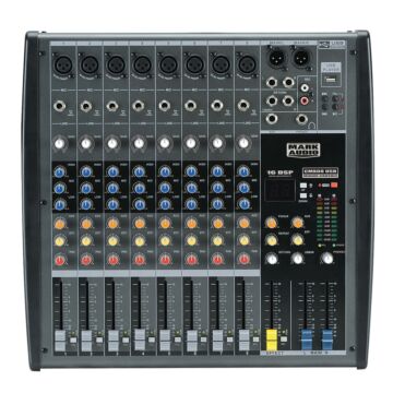 Mesa Som 8 Canais Analógica Usb Cmx08 Mark Audio 1