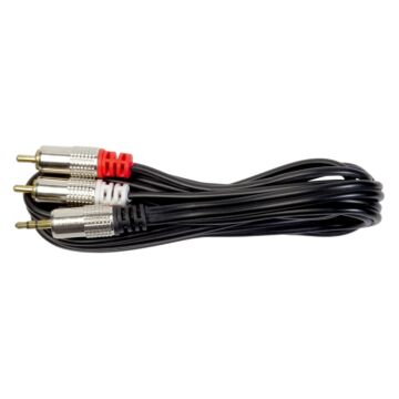 Cabo P2 Stereo 02 Rca Metal 10m Storm 1