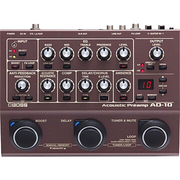 Roland Boss AD-10 Pré-amplificador 