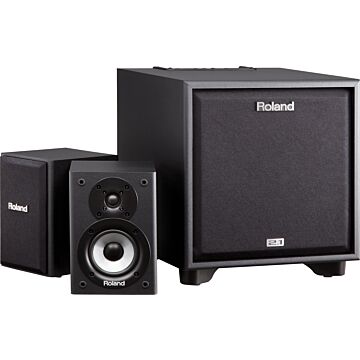 Roland CM-220 Monitor CUBE - Vista do sistema 2.1 completo