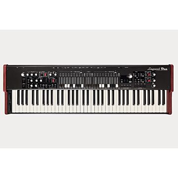 Viscount Legend ONE 73 Órgão e Stage Piano Preto - Usado - Vista Frontal