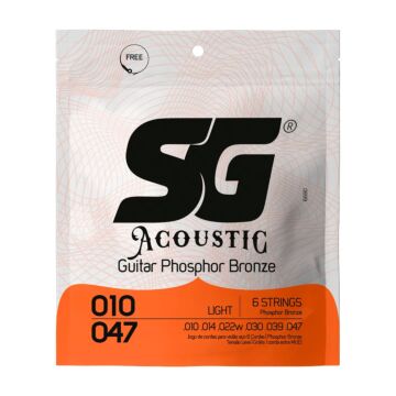 Encordoamento P/violão Fósforo Bronze Sg 0.010 - 0.047 1