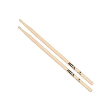 Baqueta Nova 7a Ponta De Madeira N7a Vic Firth 1
