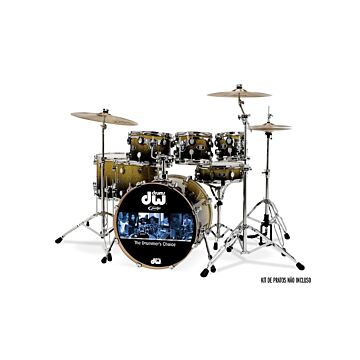 Bateria PDP by DW Mod. X7 Series - PDX722LMGB - Gold to Black Sparkle Fade