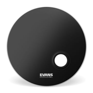 Pele Resposta Para Bumbo 18 pol Evans EMAD Reso Black BD18REMAD