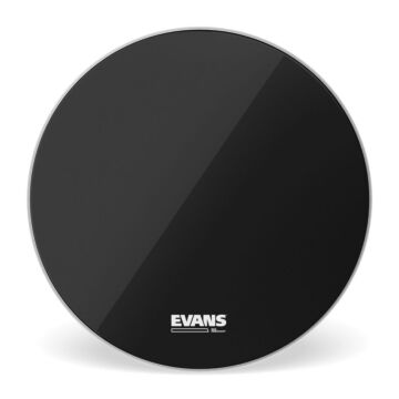 Pele Resposta Bumbo 22 pol Evans EQ3 Reso Black NP BD22RB-NP