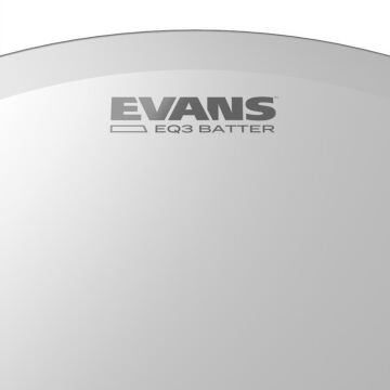 Pele Batedeira Para Bumbo 26' Evans EQ3 Porosa BD26GB3C