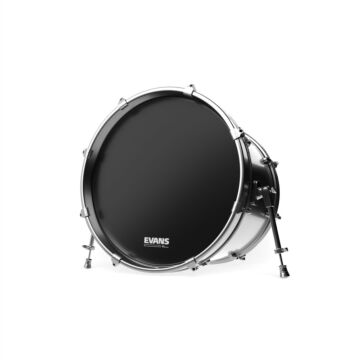 Pele Resposta Bumbo 26 pol Evans EQ3 Reso Black NP BD26RB-NP