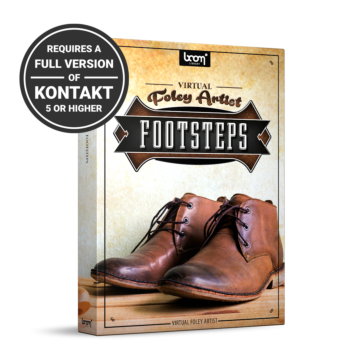 Boom Virtual Foley Artist Footsteps - BOOM LIBRARY | Libraries