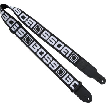 Roland Boss BSM-20-BW Correia para Instrumento Preto com Branco