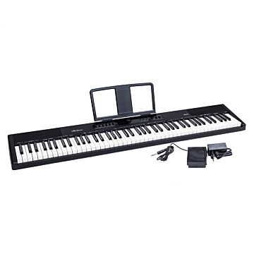 Piano Digital Bulara KB-188 | 88 Teclas Semi-Pesadas Portátil | 25 Sons