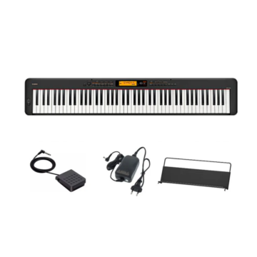 Casio CDP-S360 Piano Digital Stage Preto - Vista Frontal