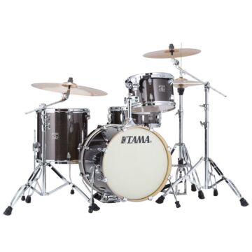 Bateria Shell Pack (4 Tambores) Bumbo 18 (Midnight Gold Sparkle) Tama Superstar Classic CK48S-MGD