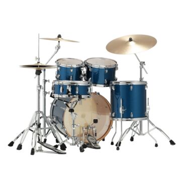 Bateria Shell Pack (5 Tambores) Bumbo 20 (Azul Indigo Sparkle) Tama Superstar Classic CK50RS-ISP