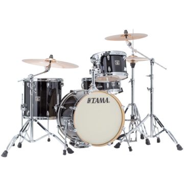 Bateria Shell Pack (4 Tambores) Bumbo 18 (Transparent Black Burst) Tama Superstar Classic CL48S-TPB