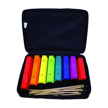 Barras De Metal Ressonadoras 8 Notas Boomwhackers CN2125