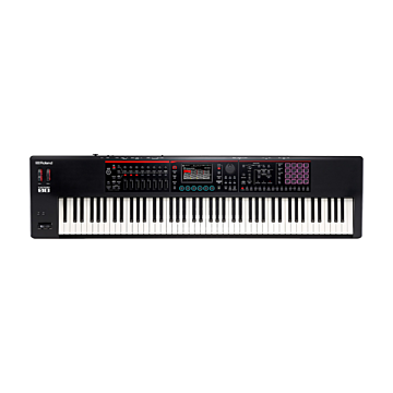 Roland Fantom 8 Workstation Sintetizador 88 Teclas Preto - Vista Frontal